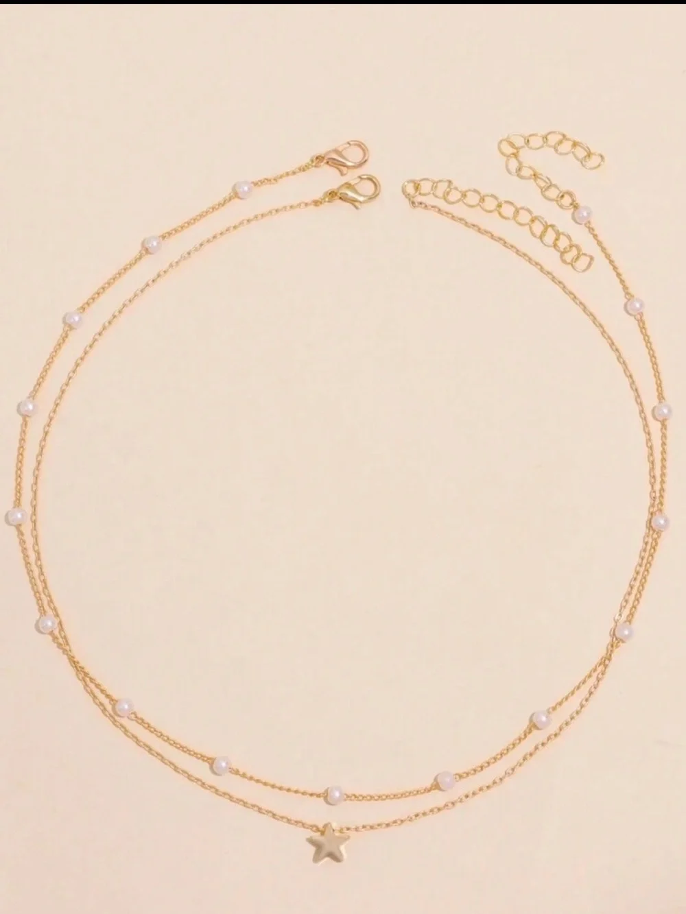 Layered necklace